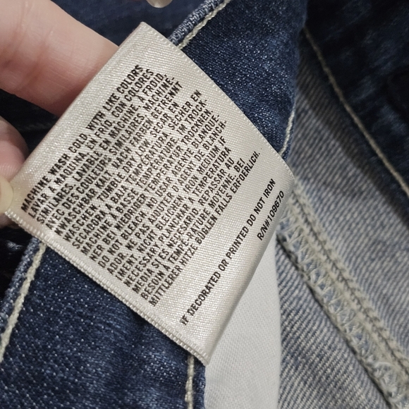 ♡ Citizens of Humanity Blue Jeans | Amber Stretch High Rise Bootcut Anthropology - Picture 12 of 16
